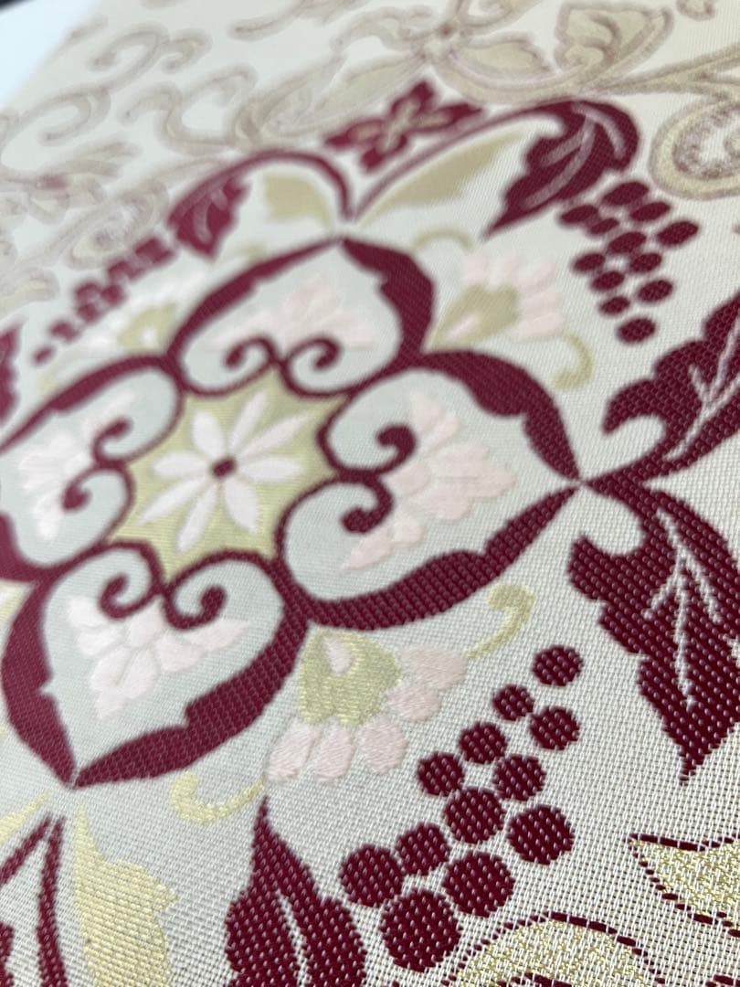 お仕立て上がり名古屋帯 新品未使用品 正絹 西陣織 No.361 - メルカリ