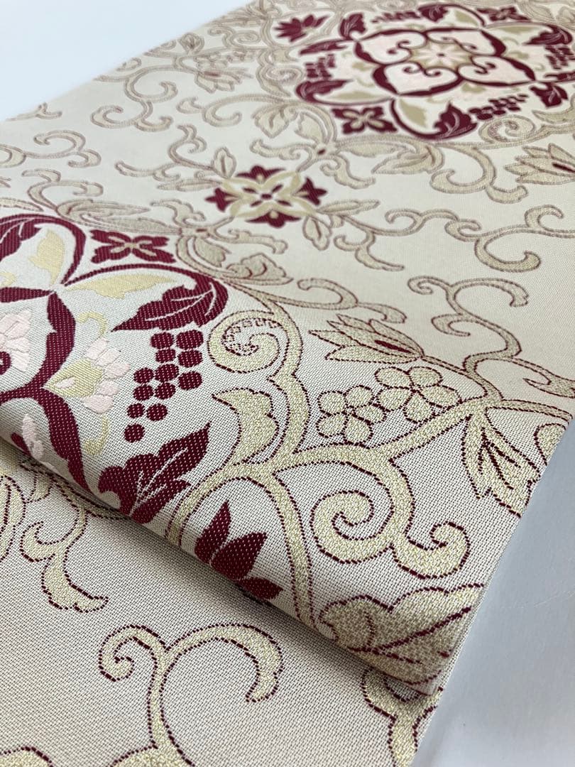 お仕立て上がり名古屋帯 新品未使用品 正絹 西陣織 No.361 - メルカリ