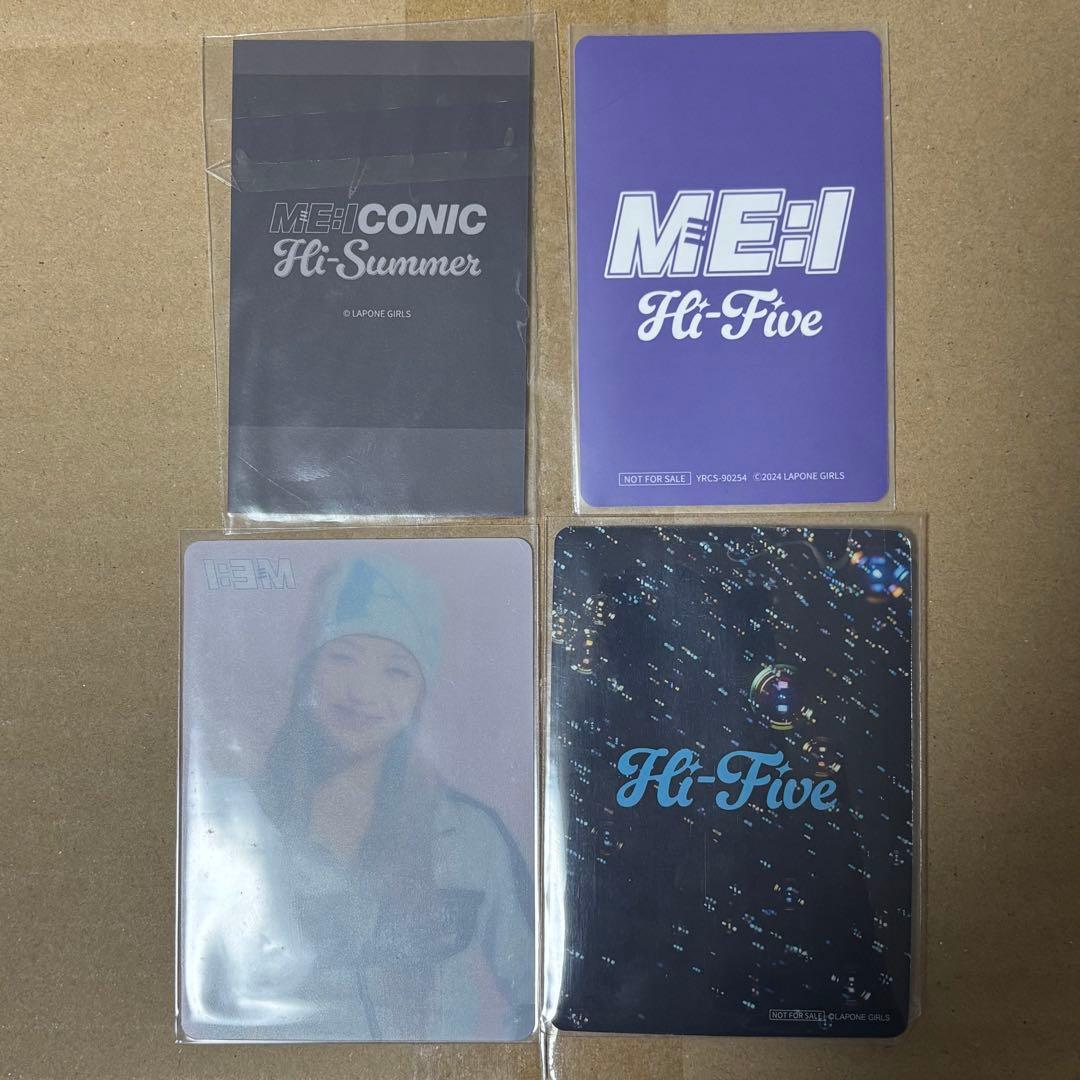 ME:I ミーアイ 清水恵子 KEIKO Hi-Five くじ チェキ セット - メルカリ