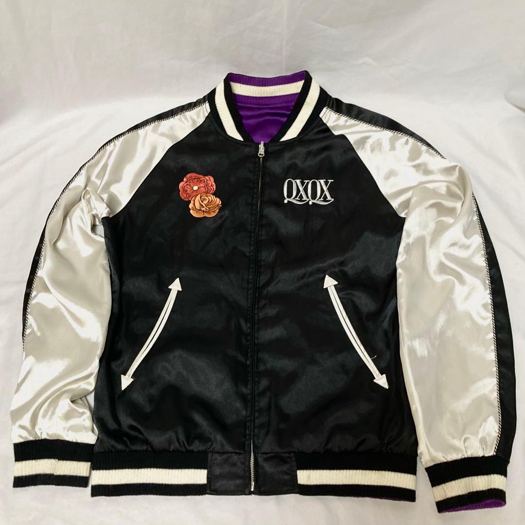 QXQX リバーシブル スカジャン L 宇野亞喜良 宇野亜喜良 Aquiraxの通販