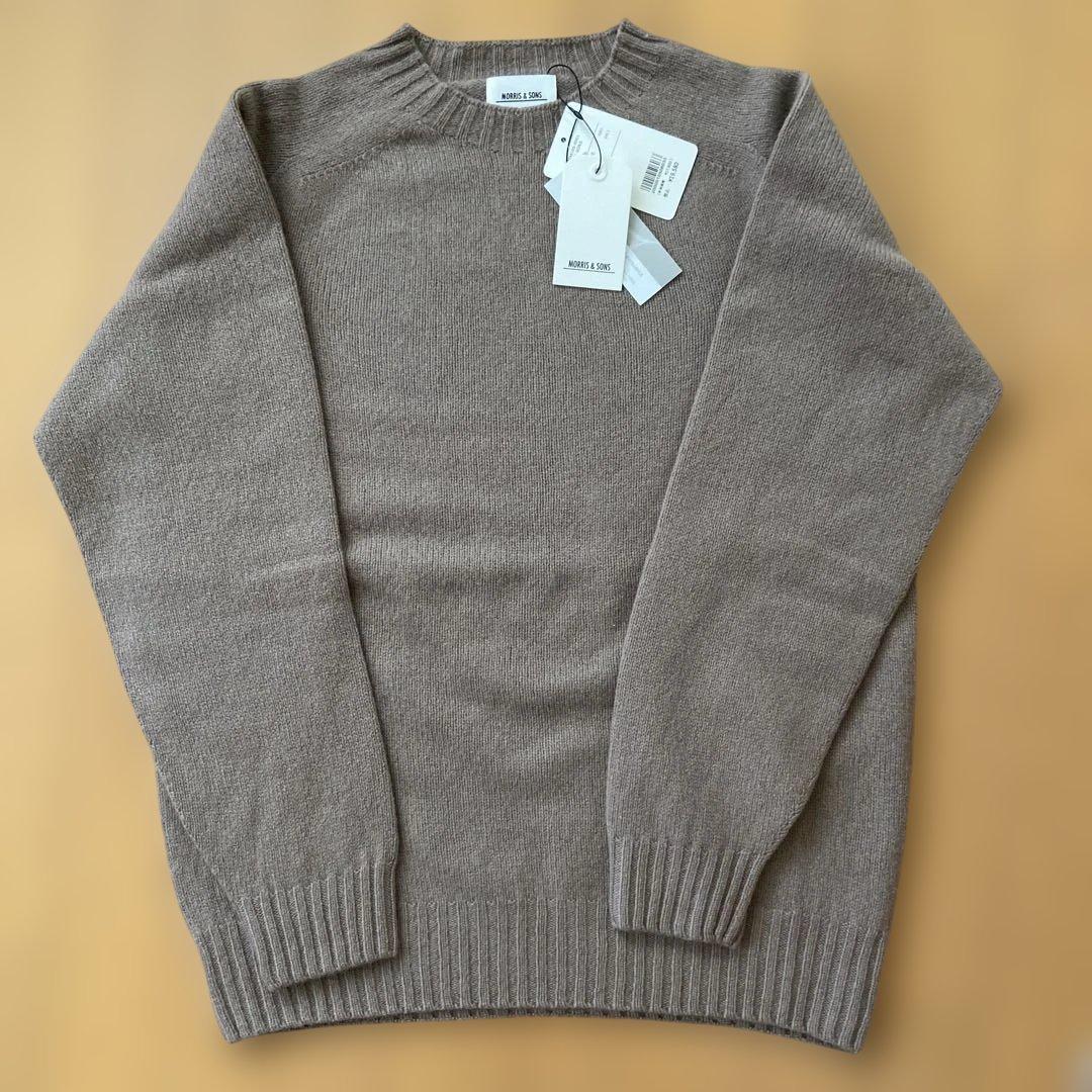 MORRIS & SONS |ジーロンラム クルーネックニット サイズ1 MORRIS & SONS | ジーロンラム クルーネックニット MEN（ニット