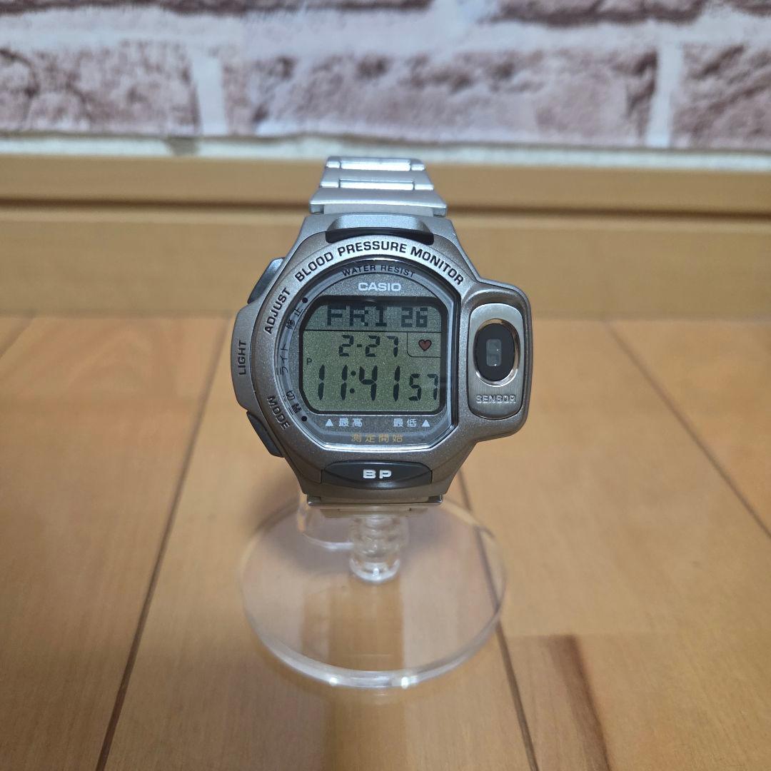 希少/美品】CASIO BP-1B 血圧測定機能付 デジタル ヴィンテージ - メルカリ