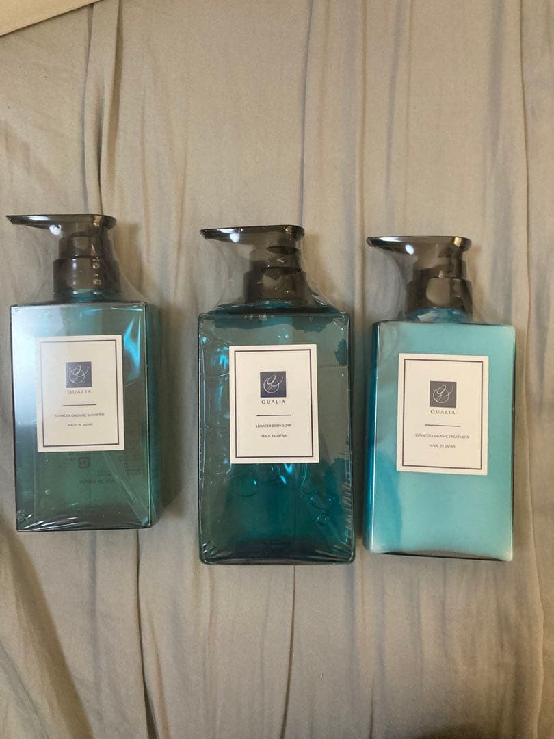 クオリア　シャンプーセット 3本 青色 500ml クオリア シャンプーセット 3本 青色 500ml - メルカリ