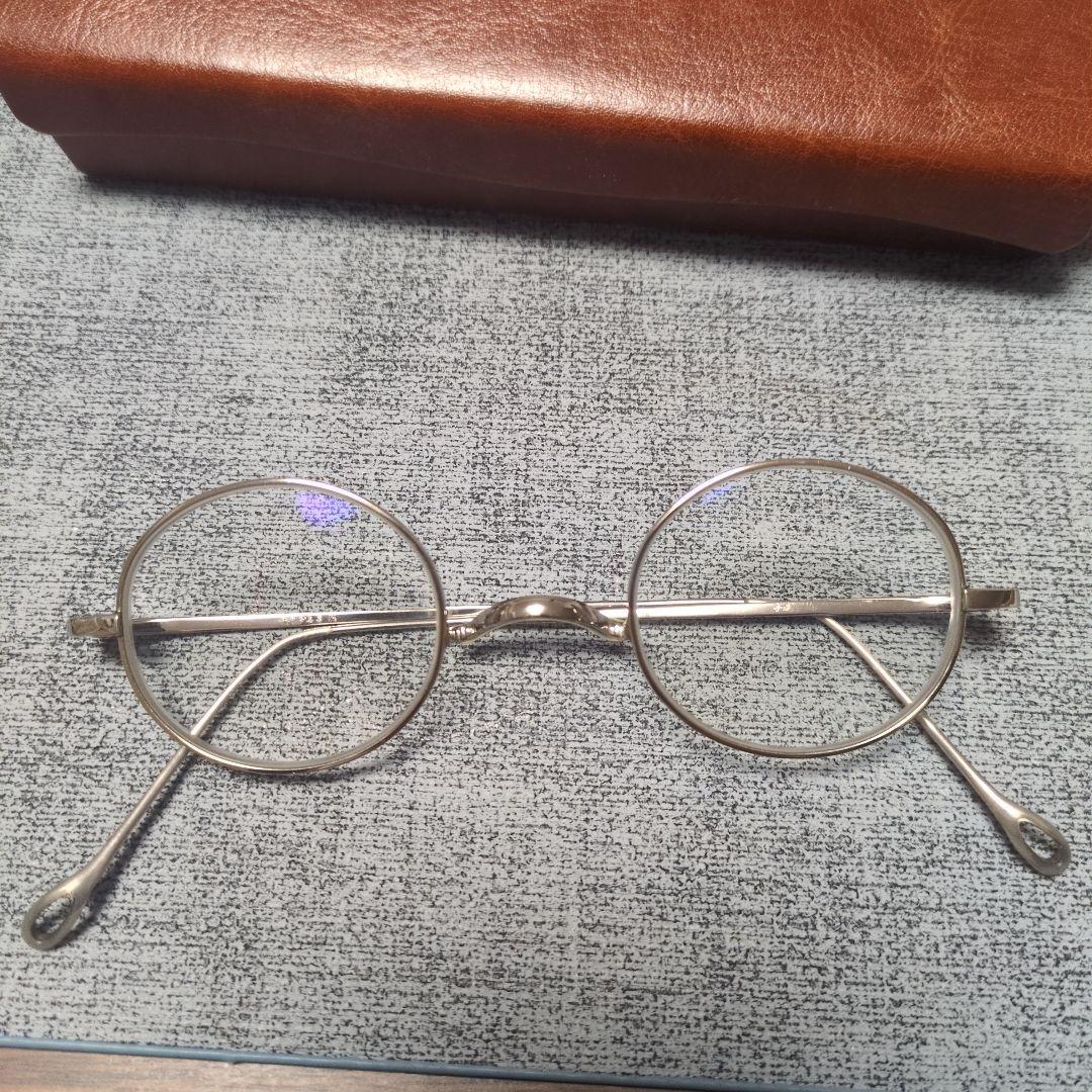 す*ー様 金子眼鏡 ラウンドフレーム メタル製 ケース付きの通販はau
