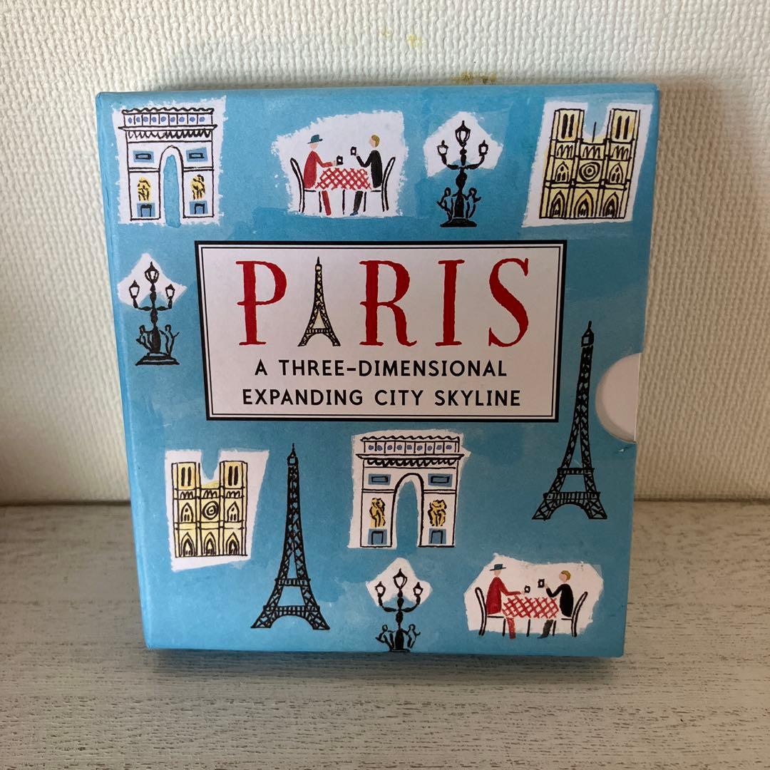 Paris フランス 洋書 豆本 仕掛け絵本 観光ガイド ポップアップ 世界