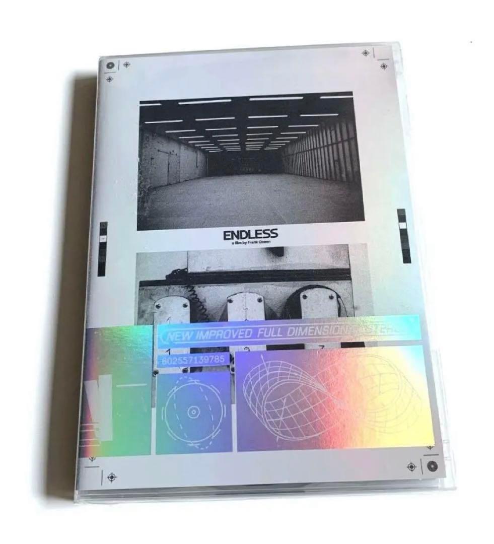 Frank Ocean ENDLESS CD+DVD 開封済 美品 Frank Oceanが昨年リリースしたビジュアル・アルバム『Endless』を