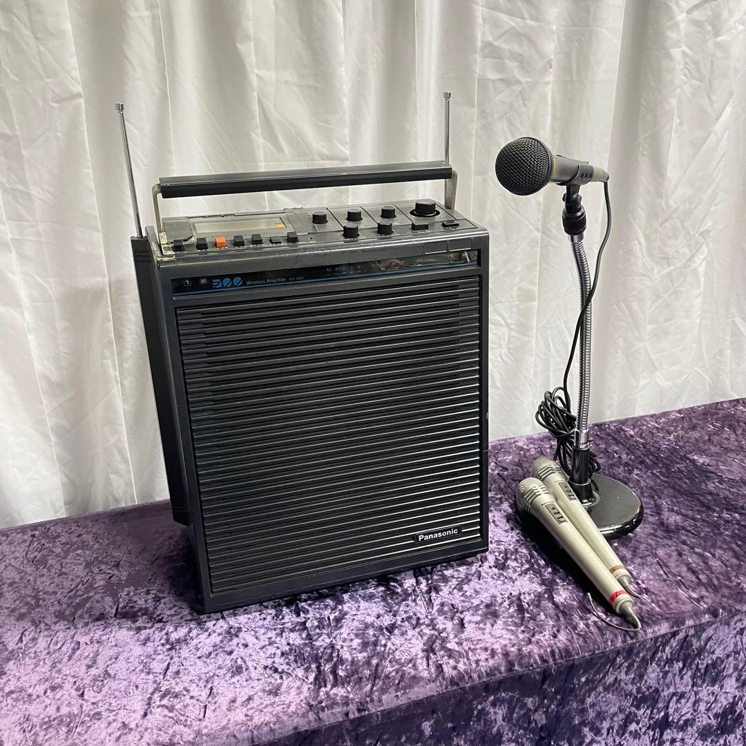 昭和レトロ 動作確認済 Panasonic ワイヤレスアンプ WX-205C - メルカリ