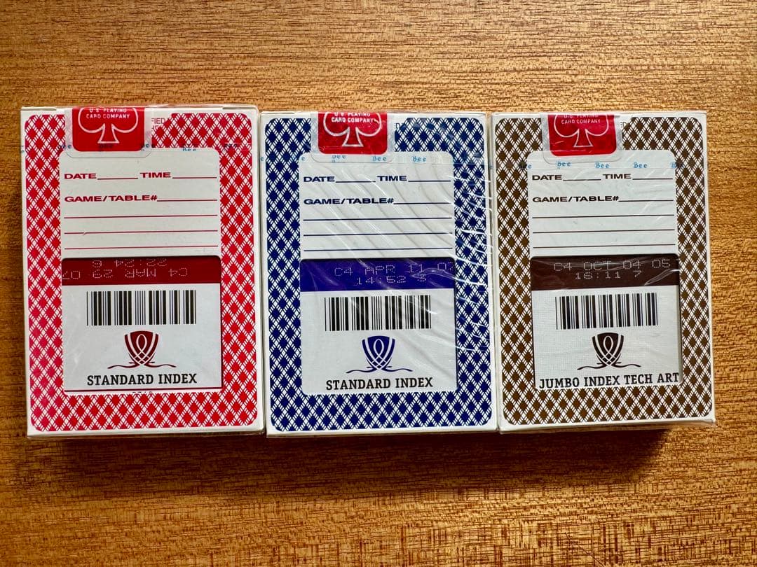 Bee Wynn Deck レアデック Red・Blue・Brown 各1