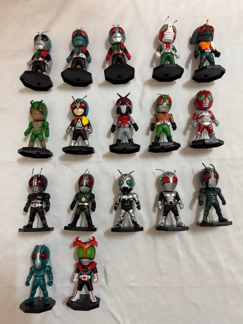 昭和ライダー　ワーコレフィギュアまとめ売り　仮面ライダー　ライダーマン　v3 ライダーマン 「仮面ライダーV3」 仮面ライダーシリーズ ワールド