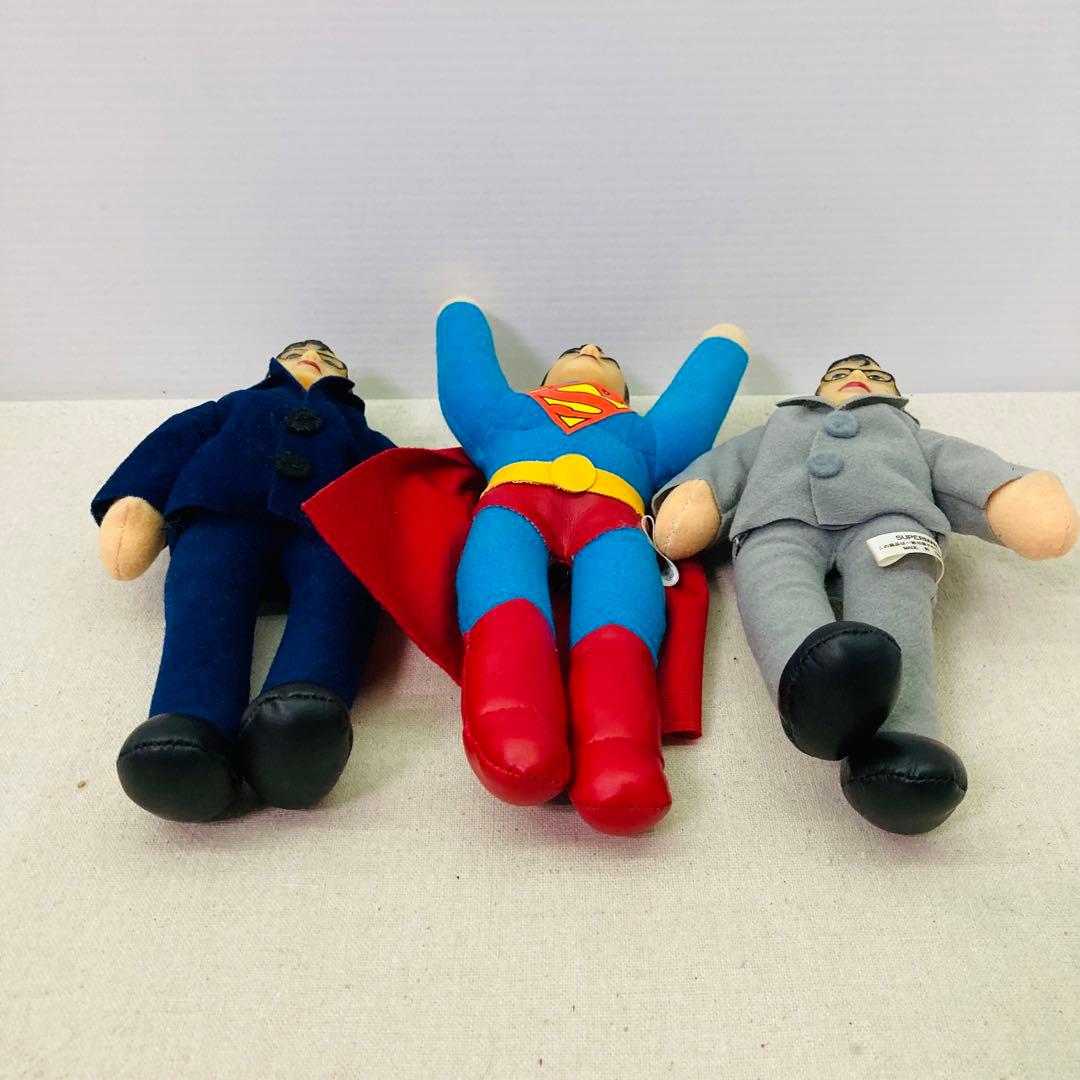 昭和レトロ】スーパーマン ぬいぐるみ 3種セット DCコミック 1991年製