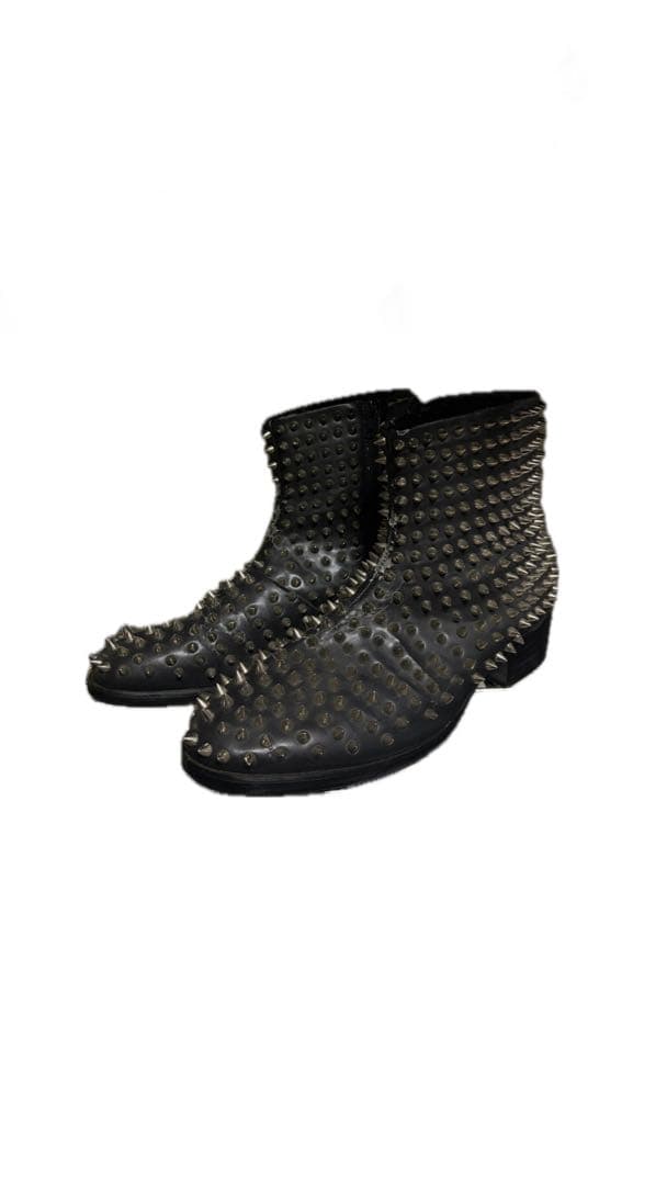 archive studs leather heal boots hedi V系 - メルカリ
