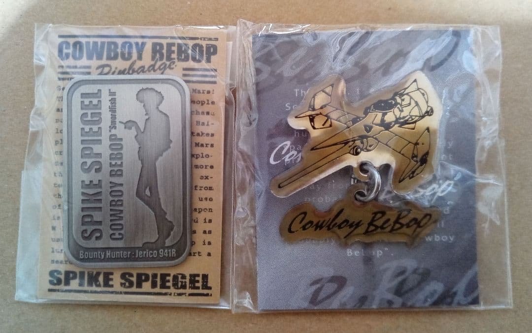 カウボーイビバップ バッジ ピンズ スパイク ソードフィッシュ - メルカリ