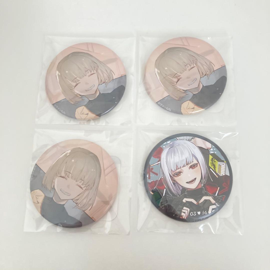 ヴァンねねくじ 缶バッジ 4個セット - メルカリ