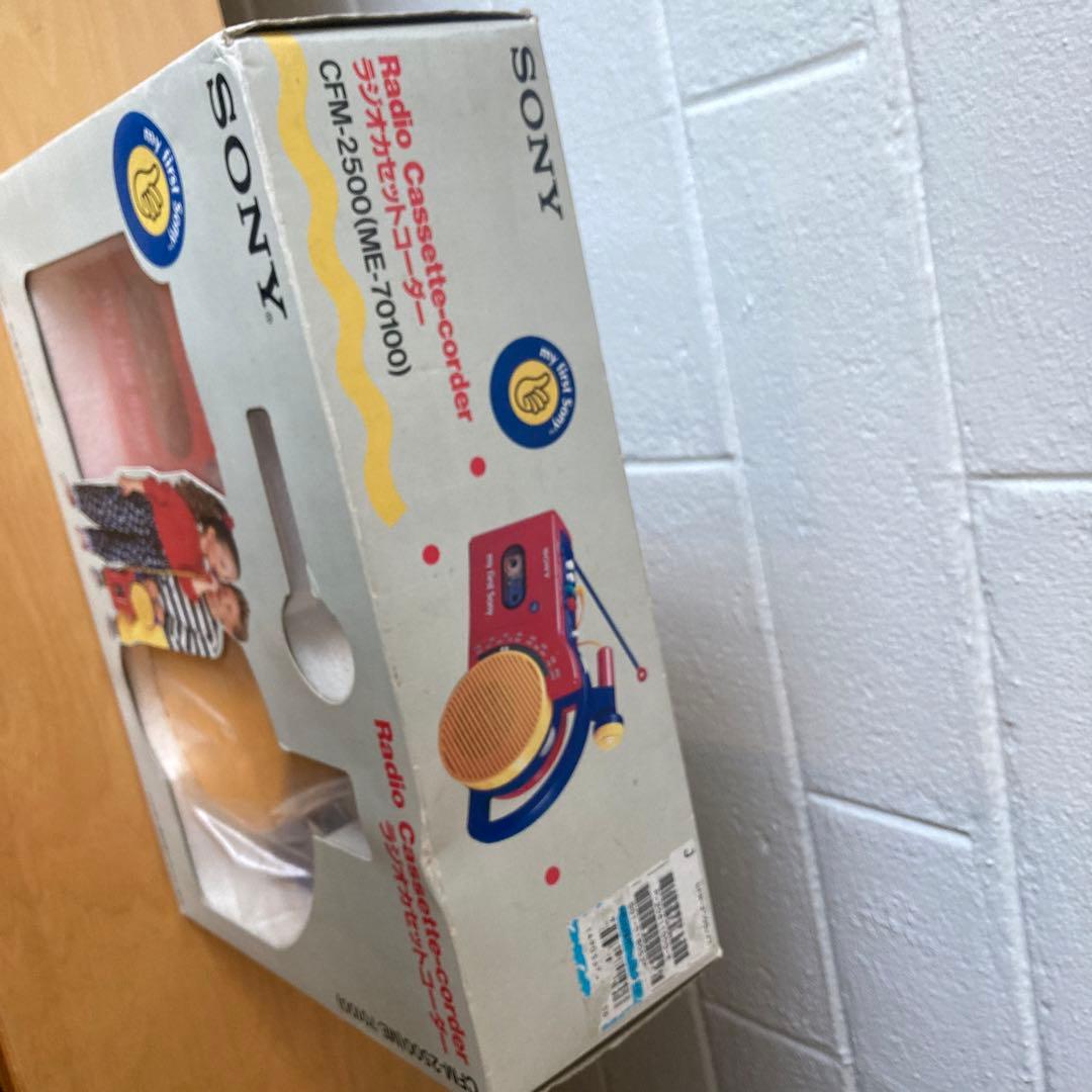 my first Sony CFM-2500 ラジオカセットコーダー - メルカリ