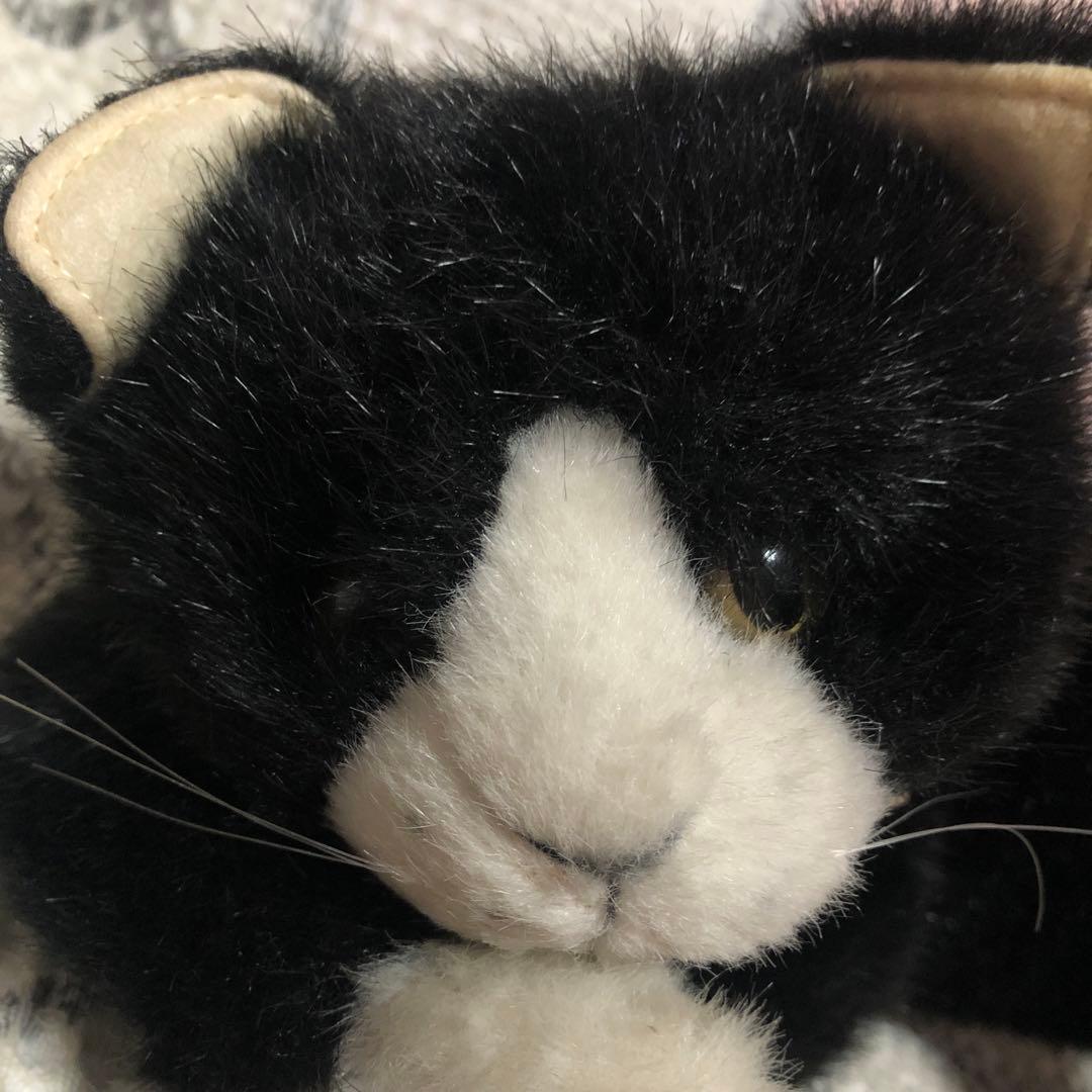 モンスイユ 大きな黒猫 寝そべりポーズ ぬいぐるみ 中古品 - メルカリ