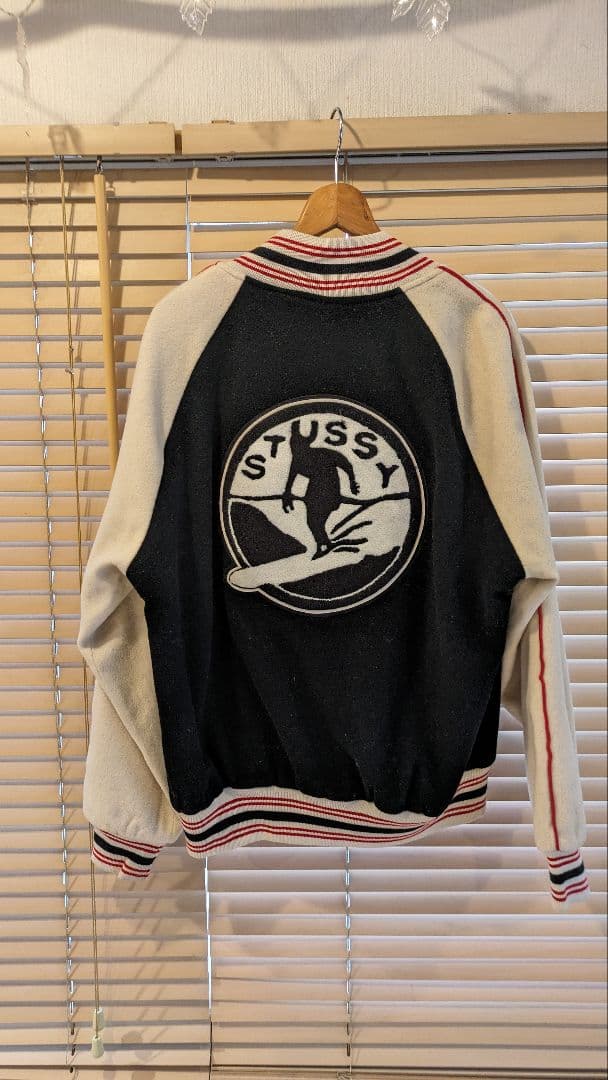 レア ステューシー STUSSY スタジャン 1991 サーフィンクラブ - メルカリ