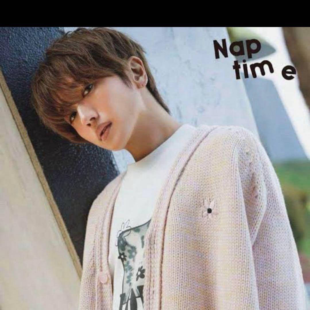 Nissy Naptime MIXニットカーディガン ピンク