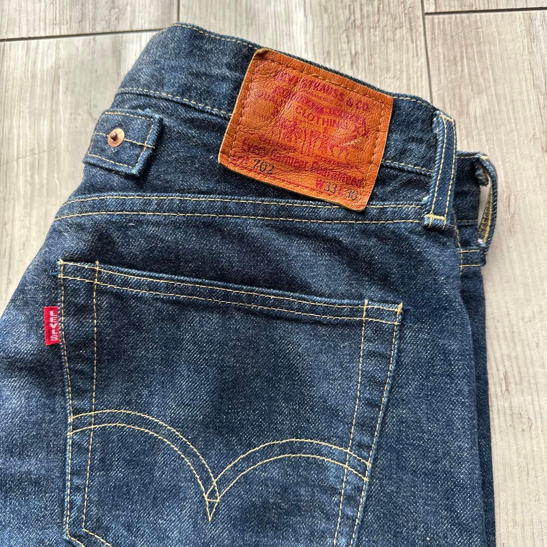 美品】濃紺 LEVI'S リーバイス 702 XX 赤耳 W33 x L36 - メルカリ