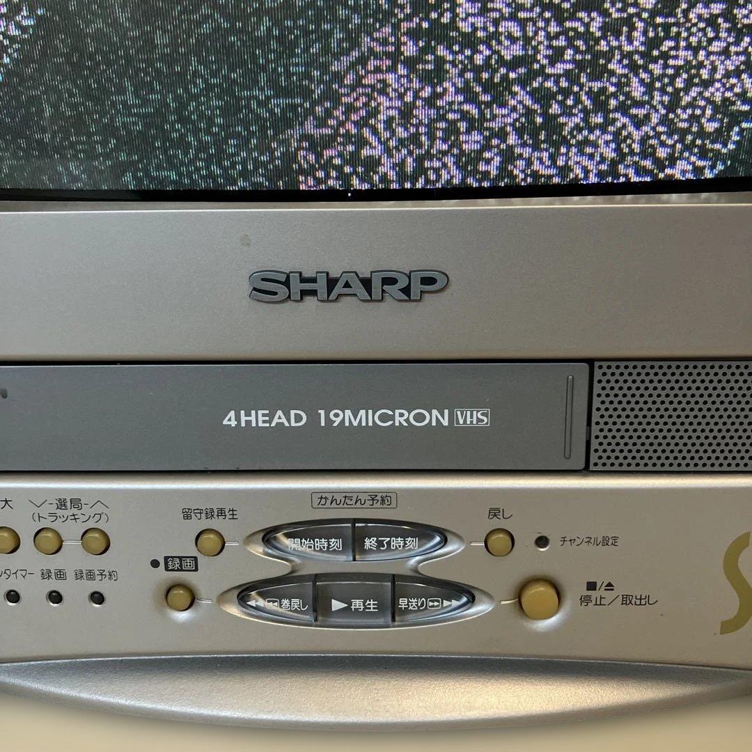 SHARP テレビデオ VT-147DE - メルカリ