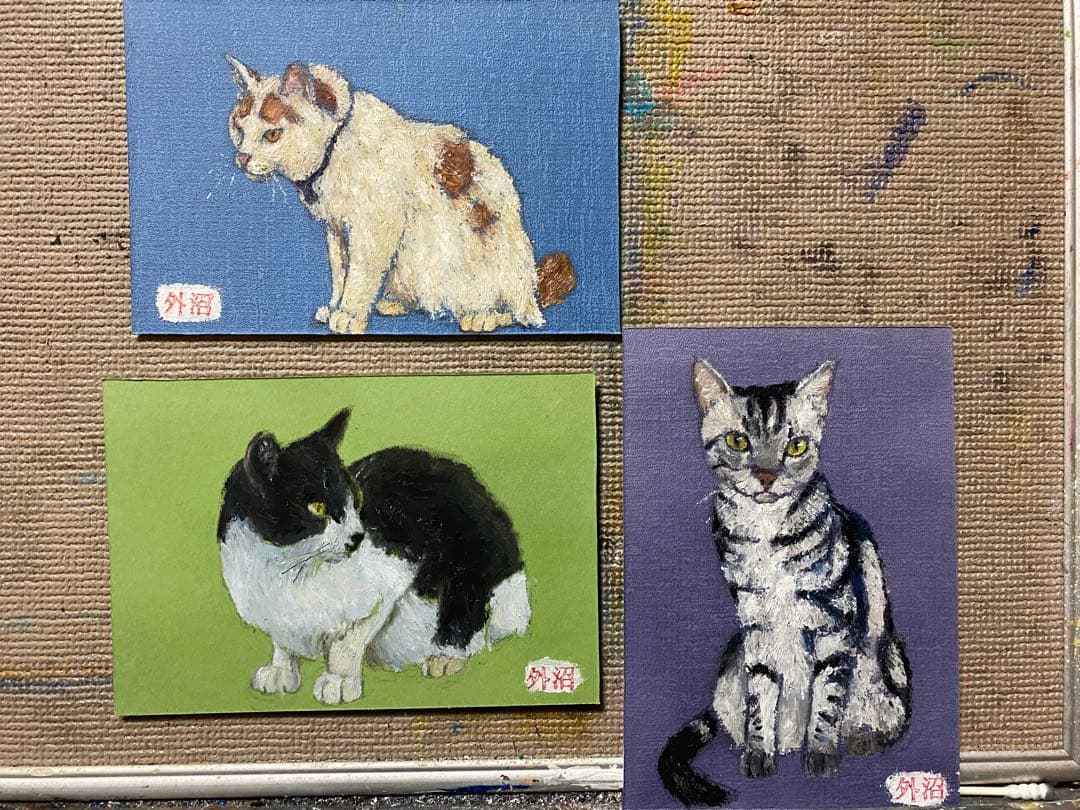 irodorisaiko様専用 猫の絵セット（3点）