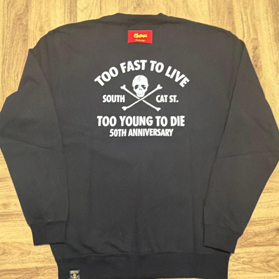 依頼coolさん専用CREAM SODA 50周年記念トレーナー黒L - メルカリ