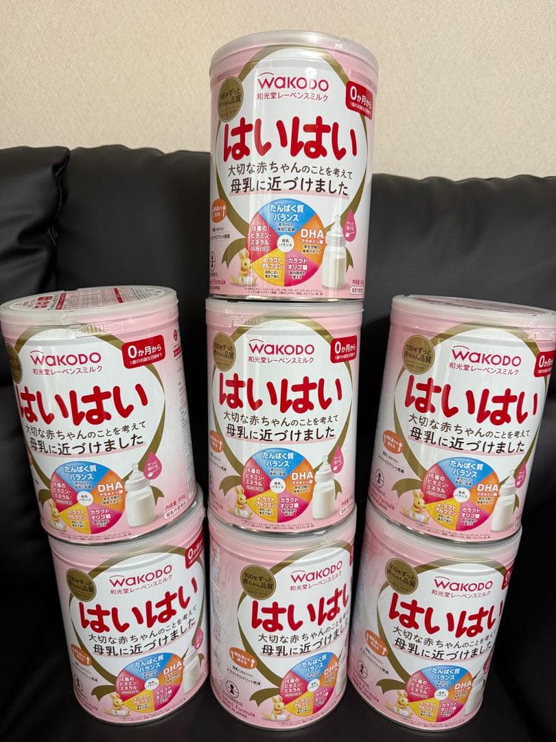 WOKODO はいはい 粉ミルク 7缶セット&少しおまけ付き - メルカリ