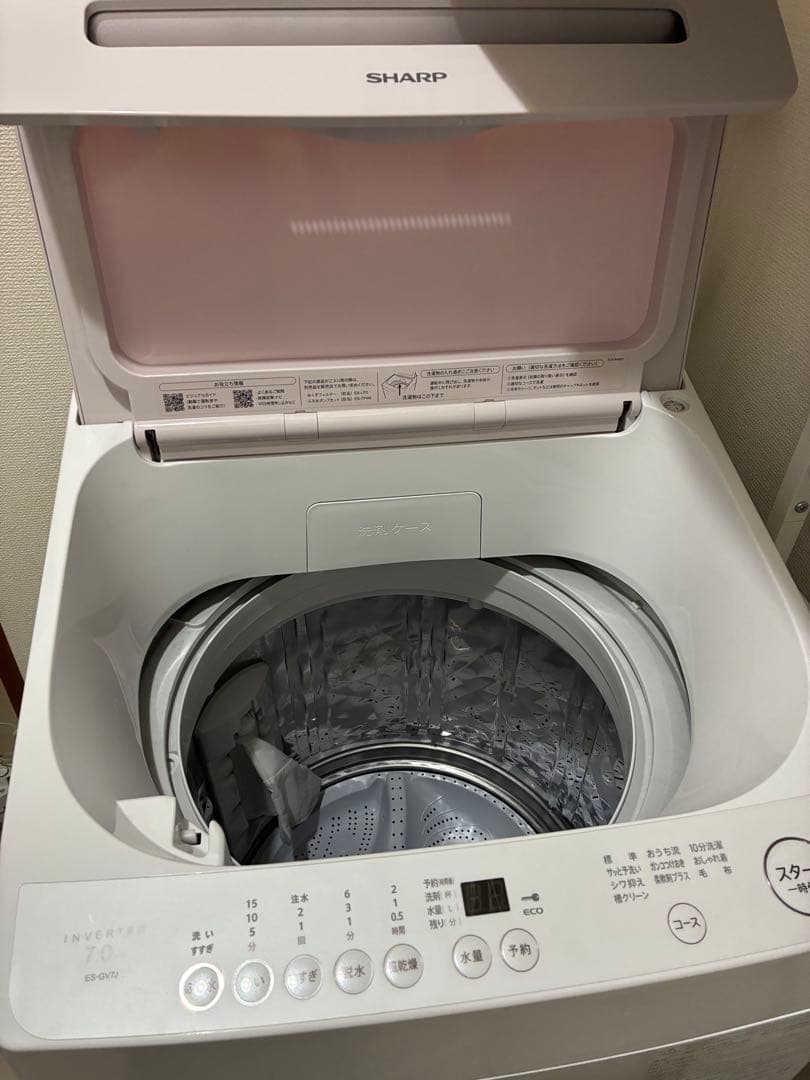 SHARP ES-GV7S 2024年製 昨年購入送料込み - メルカリ