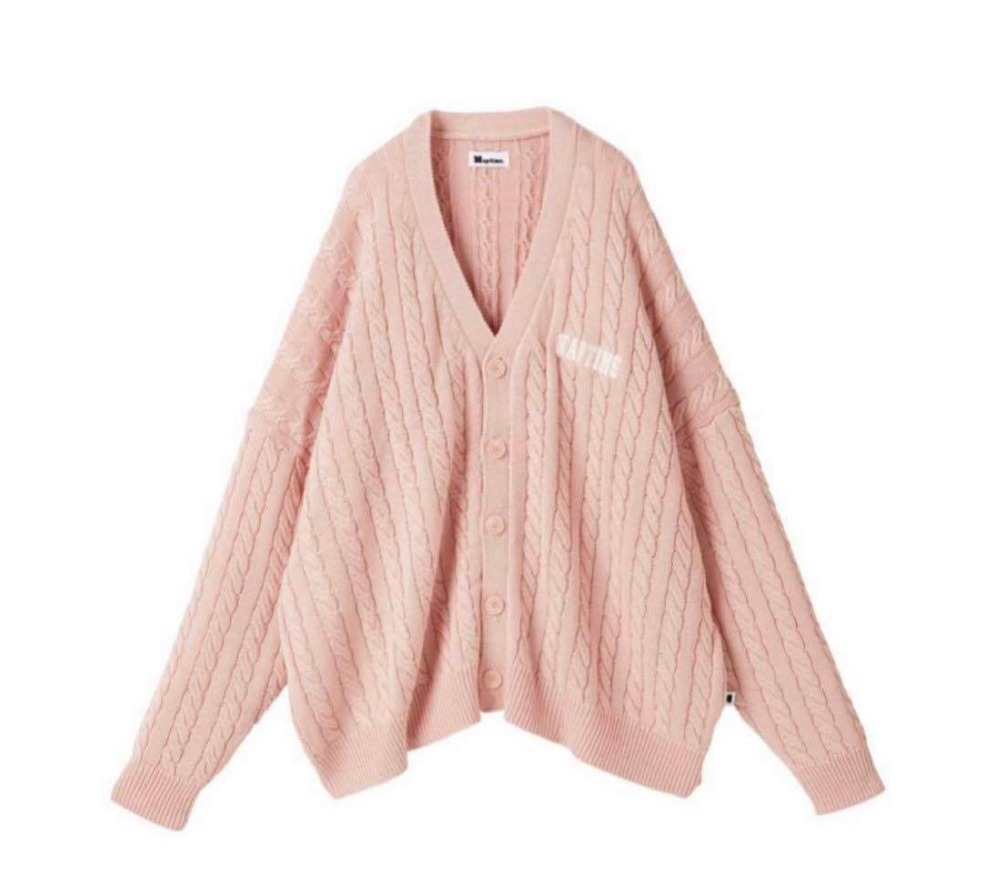 Nissy Naptime. ニットカーディガン-PINK - メルカリ