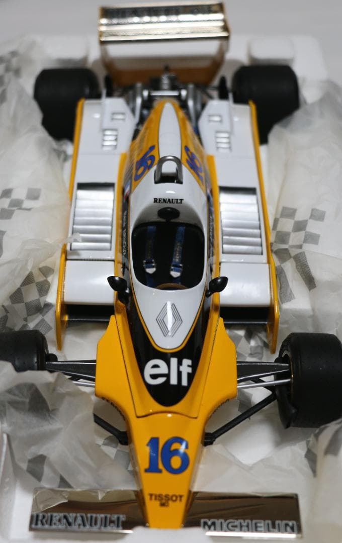 超貴重 ポールズ・モデル1／18 ルノーRE20ターボ 1980 R