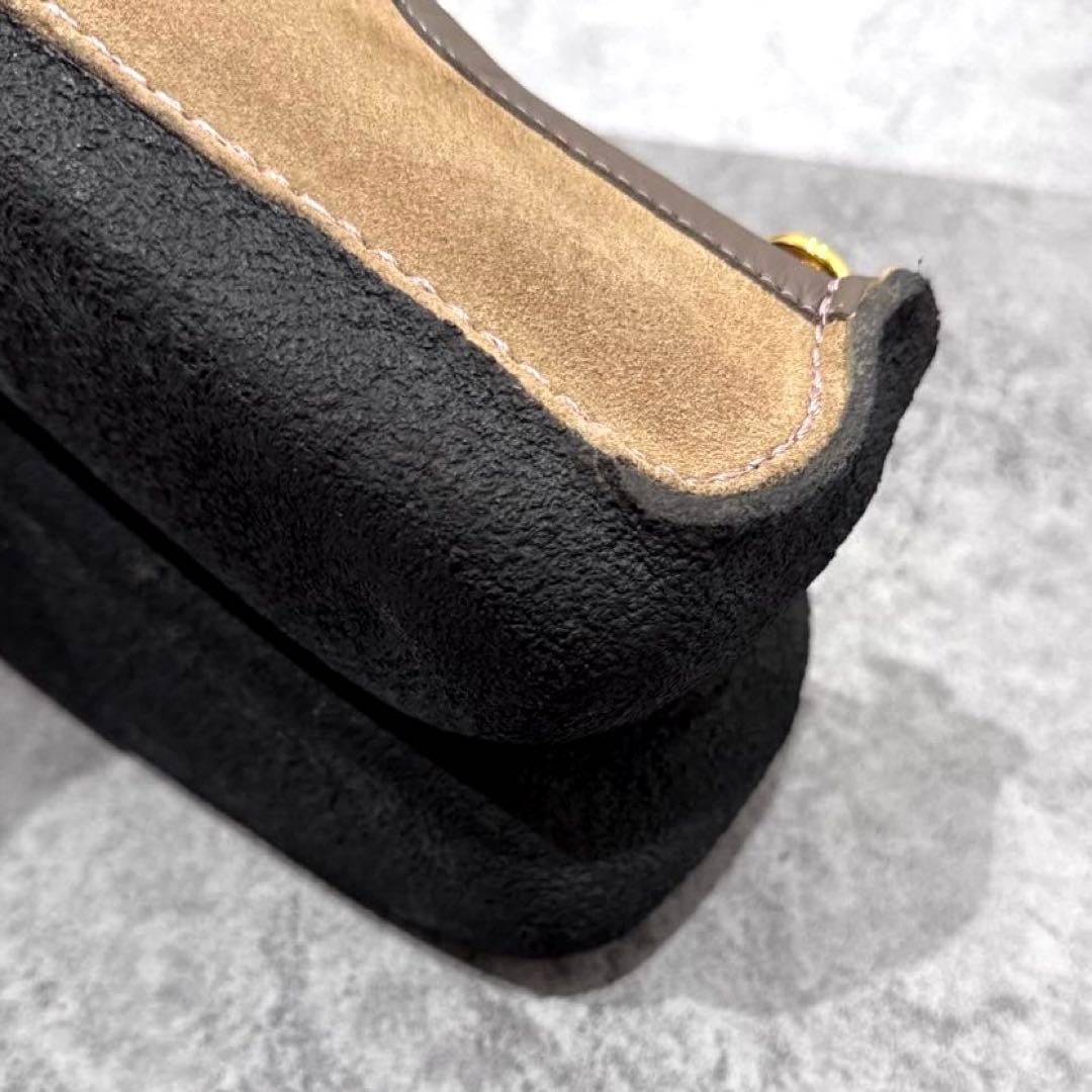 【極美品】CLARKS クラークス　27.5cm ナタリー　　レザー　スエード