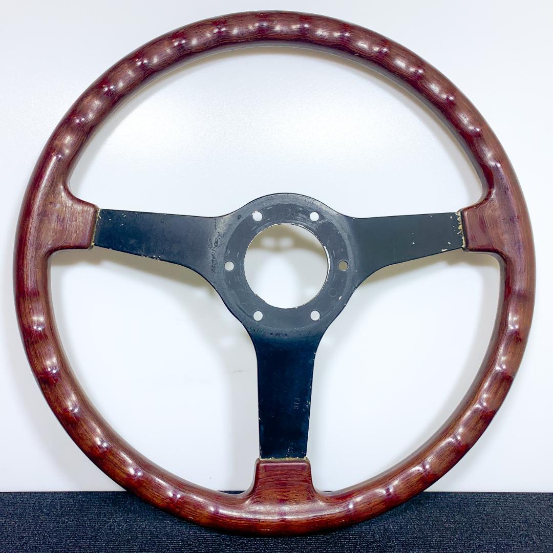 IZUMI イズミ ウッドステアリング 35.5cm ヴィンテージ 当時物 希少