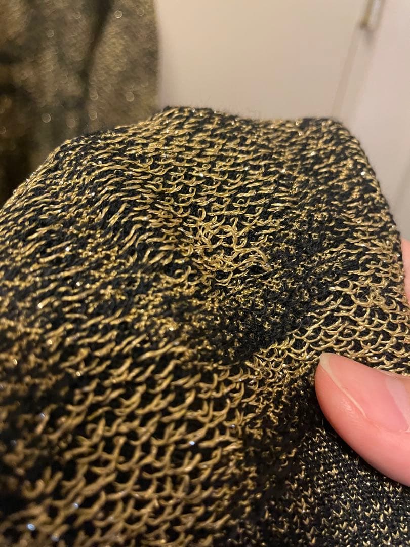 Vivienne Westwood スクイグル ニット インポート 黒 金 - メルカリ