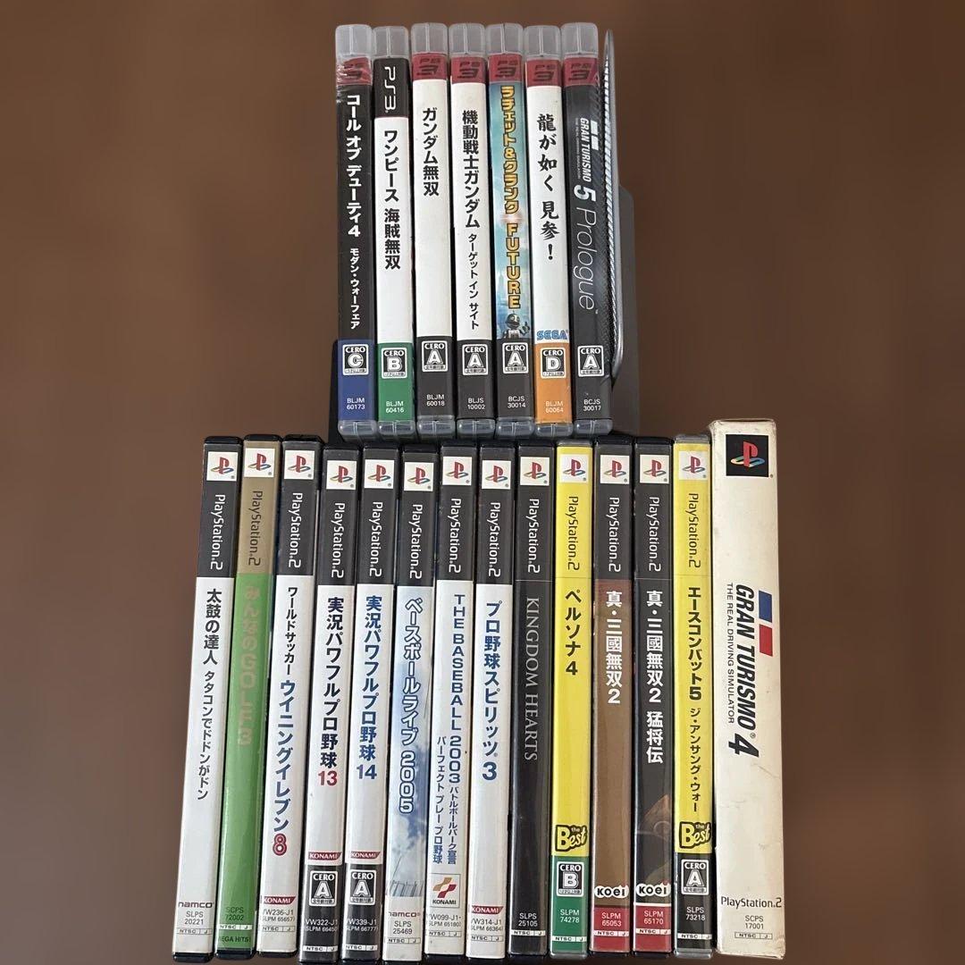 PS2/PS3 ソフト21本 まとめ売り - メルカリ