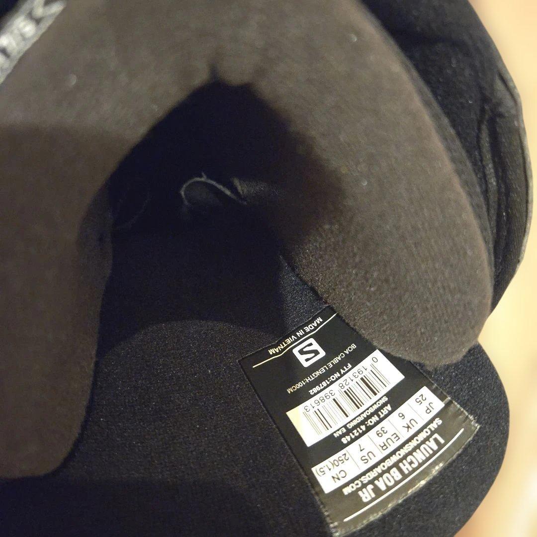 SALOMON スノーボードブーツ　25.0cm 中古　Boa