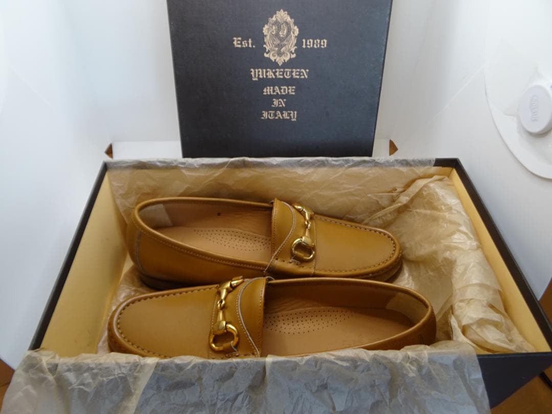 P*ï様 新品☆YUKETENユケテンビットローファーUS9JP27cmビットモ