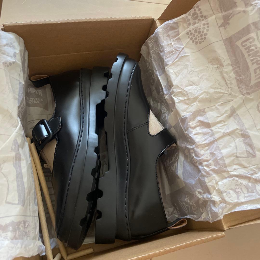 巾着袋様専用カンペール BRUTUS フラットシューズ レディース - メルカリ