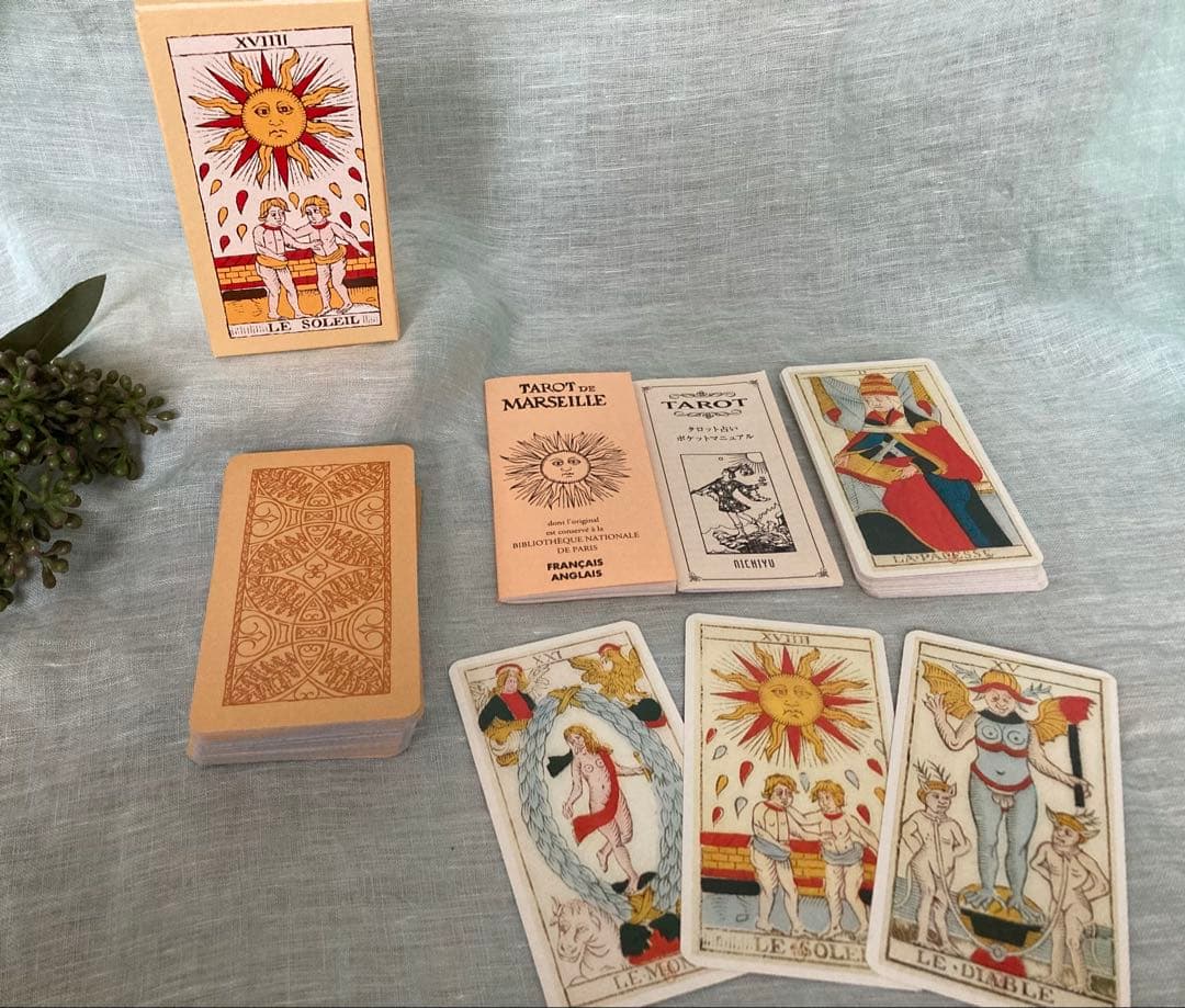 美品】ニコラコンヴェル版♡世界最古タロットカード マルセイユ