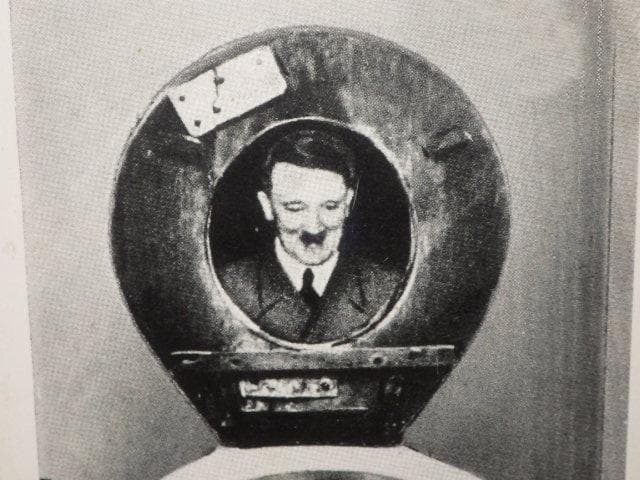 40'S☆WW2☆ヒトラー☆壁掛け☆アート☆ビンテージ☆軍☆プロパガンダ