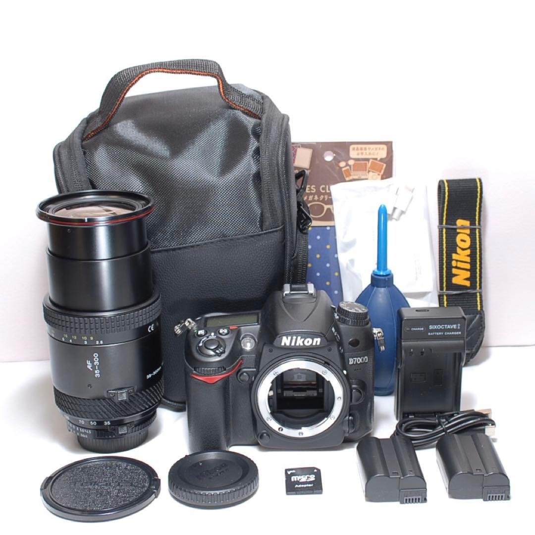万能レンズ✨Nikon D7000✨春の旅行におすすめ✨バッテリー2個付き
