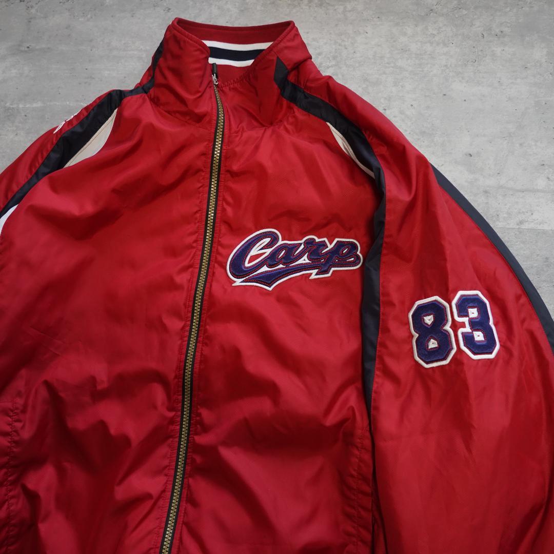 広島カープ 朝山東洋コーチ スタジャン グランドコート ジャケット 支給品