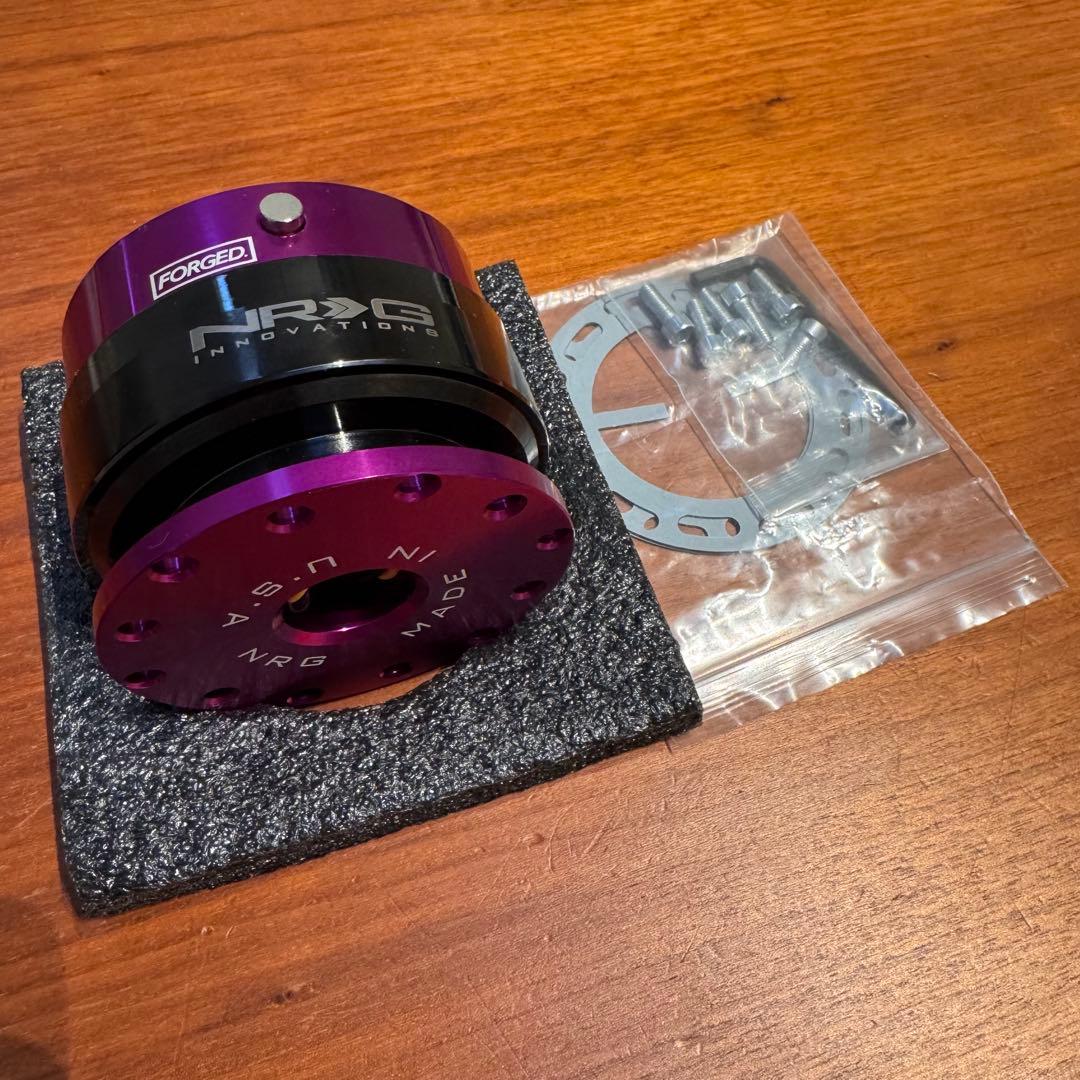 NRG クイックリリース アメリカ製 初期モデル 正規品 紫色 - メルカリ