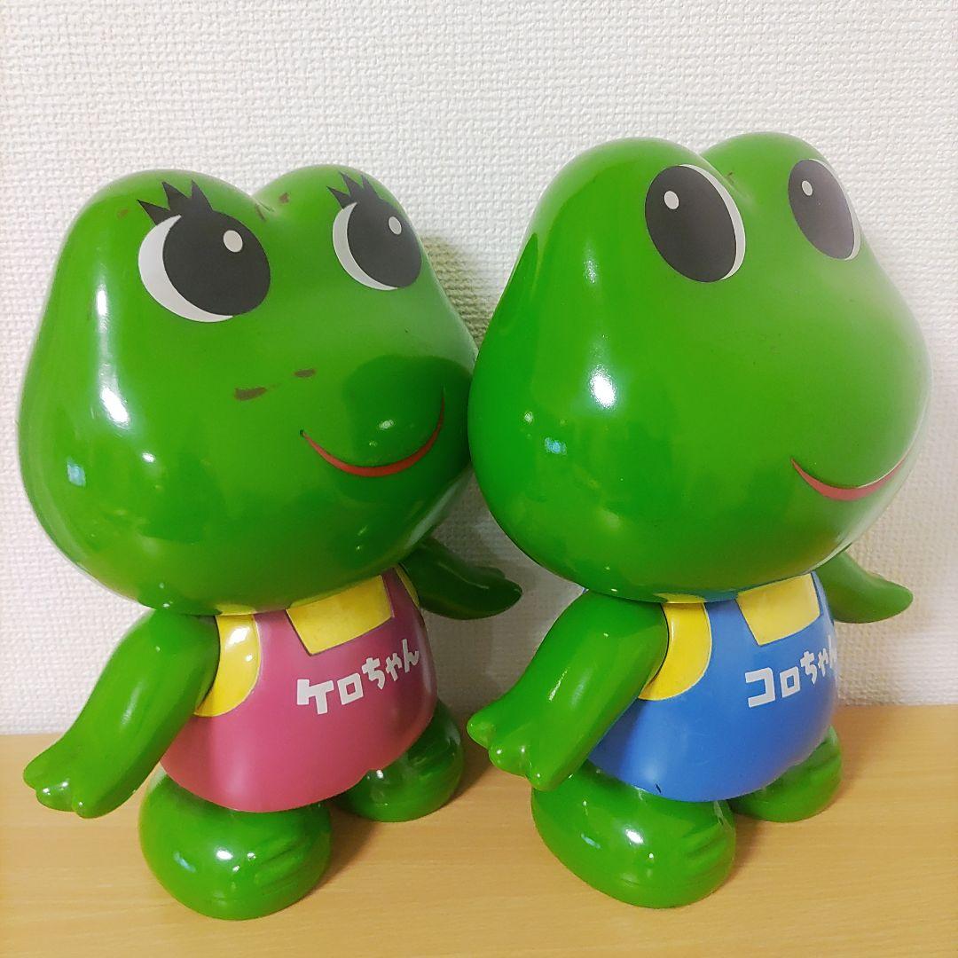 極希少 昭和30年代◇コーワ（興和）パイプをくわえる木製首振りカエル