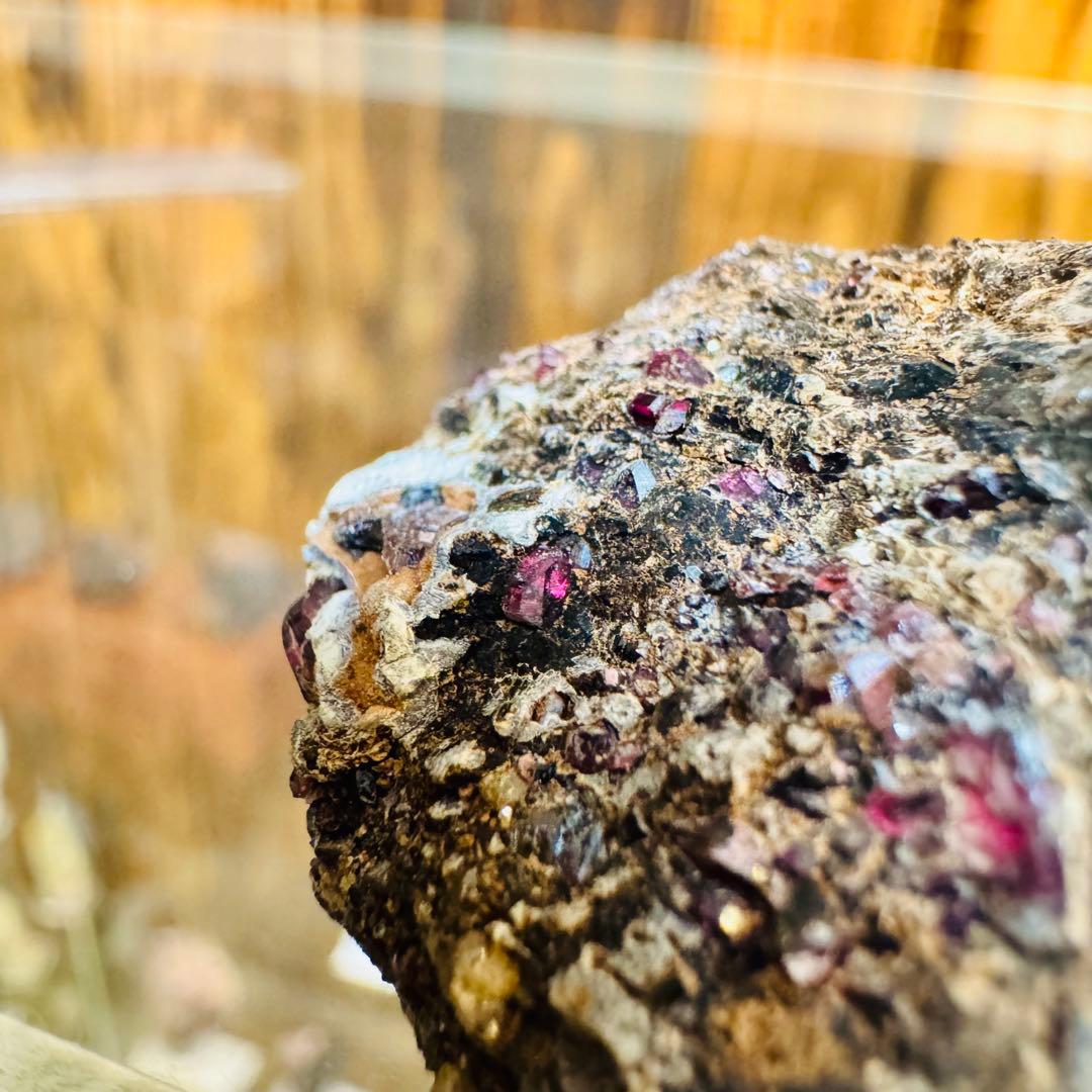 国産鉱物 パイロクスマンガン 愛知 ハイクオリティ クラスター - メルカリ