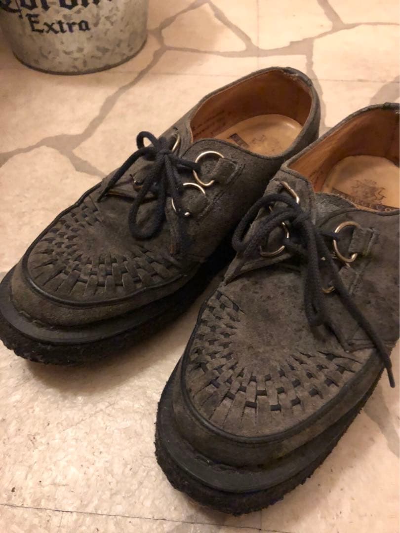 【ふわふわ】ジョージコックス　ラバーソール スウェード GEORGE COX（ジョージコックス） レザーシューズ ラバーソール