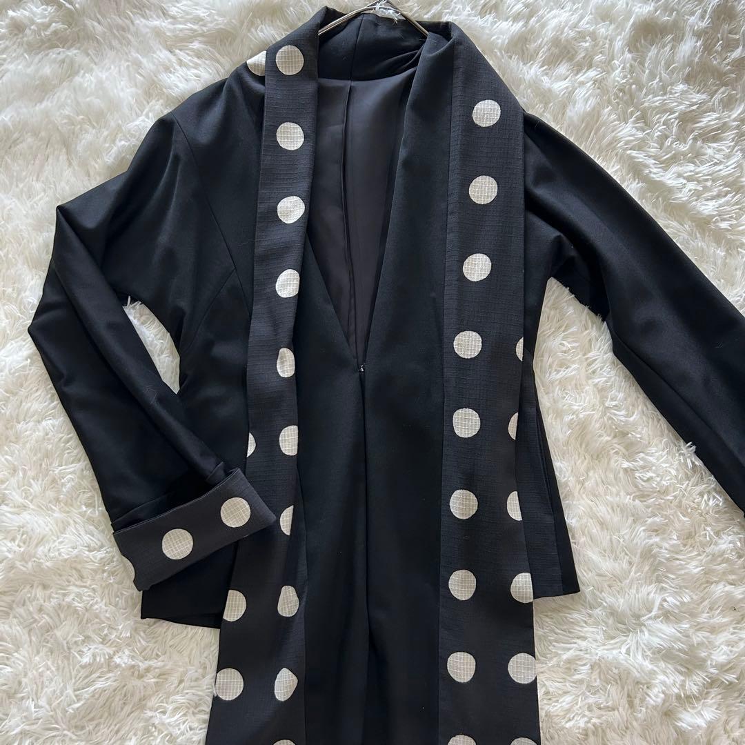 未使用　《希少》センソユニコ　羽織り　長袖　シャツ　水玉　個性的