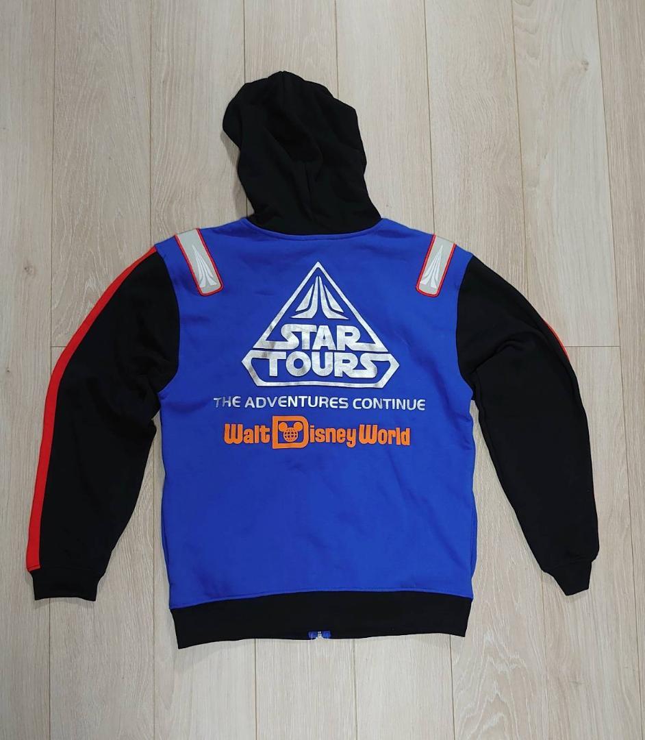Lサイズ】スターツアーズ パーカー ディズニー WDW限定 - メルカリ
