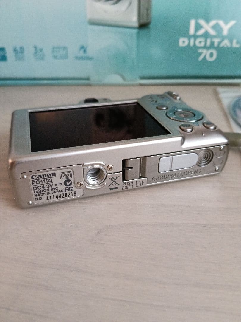 動作確認済 Canon IXY DIGITAL 70 PC1193 - メルカリ