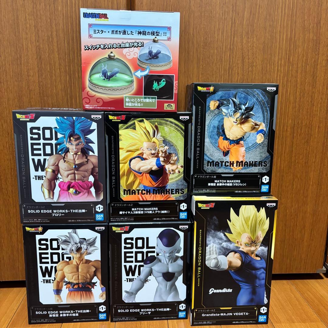 未開封品』ドラゴンボール フィギュアセット 7体まとめ売り - メルカリ