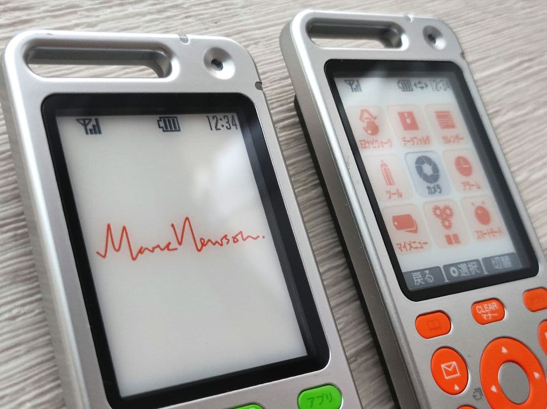 展示用モック☆【タルビー / talby】☆au ガラケー模型 - メルカリ