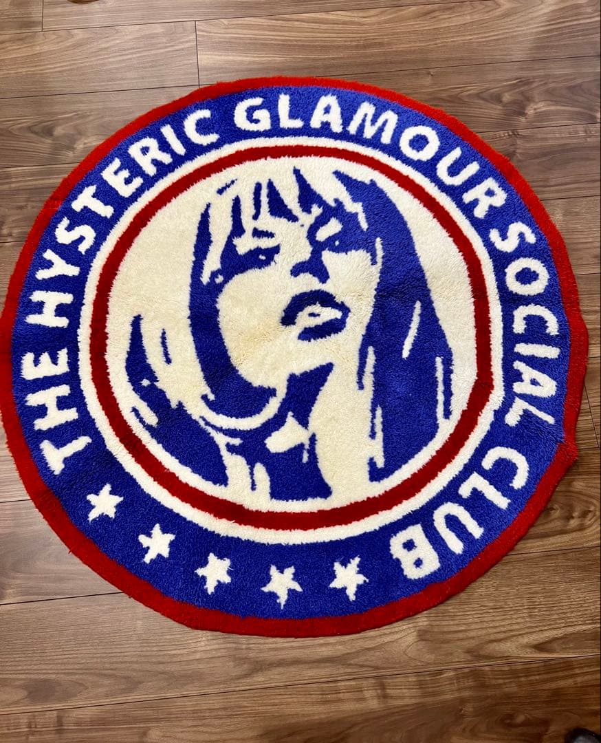 HYSTERIC GLAMOUR ヒステリックグラマー 円形ラグ ノベルティ - メルカリ